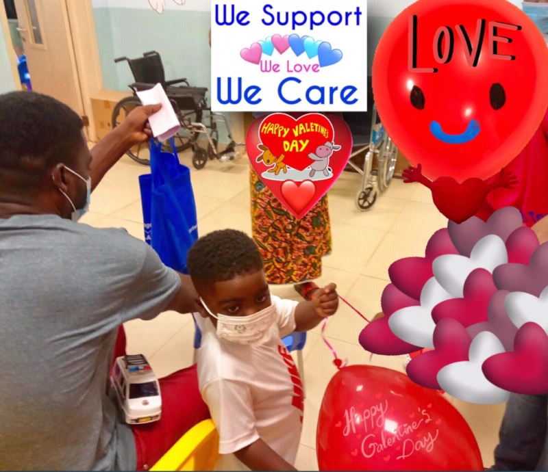 Valentines Day 2021 with Little Angels Trust